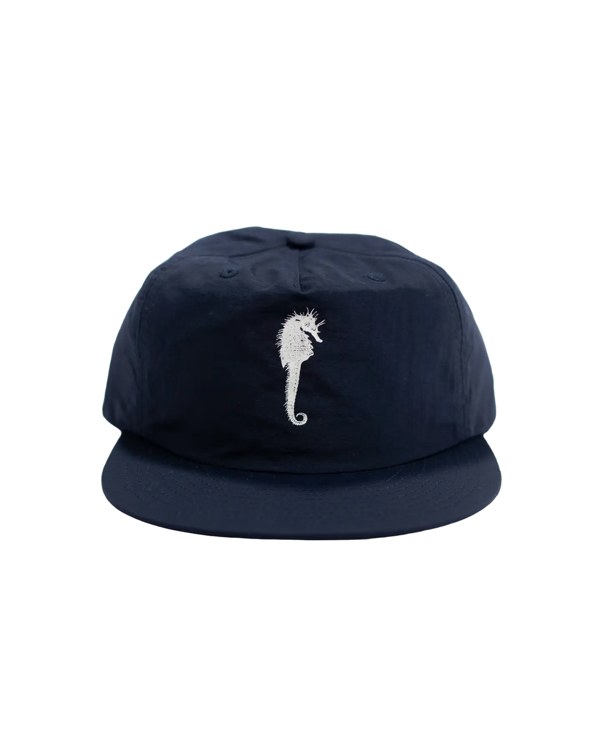 ola canvas caballo de mar surf hat navy