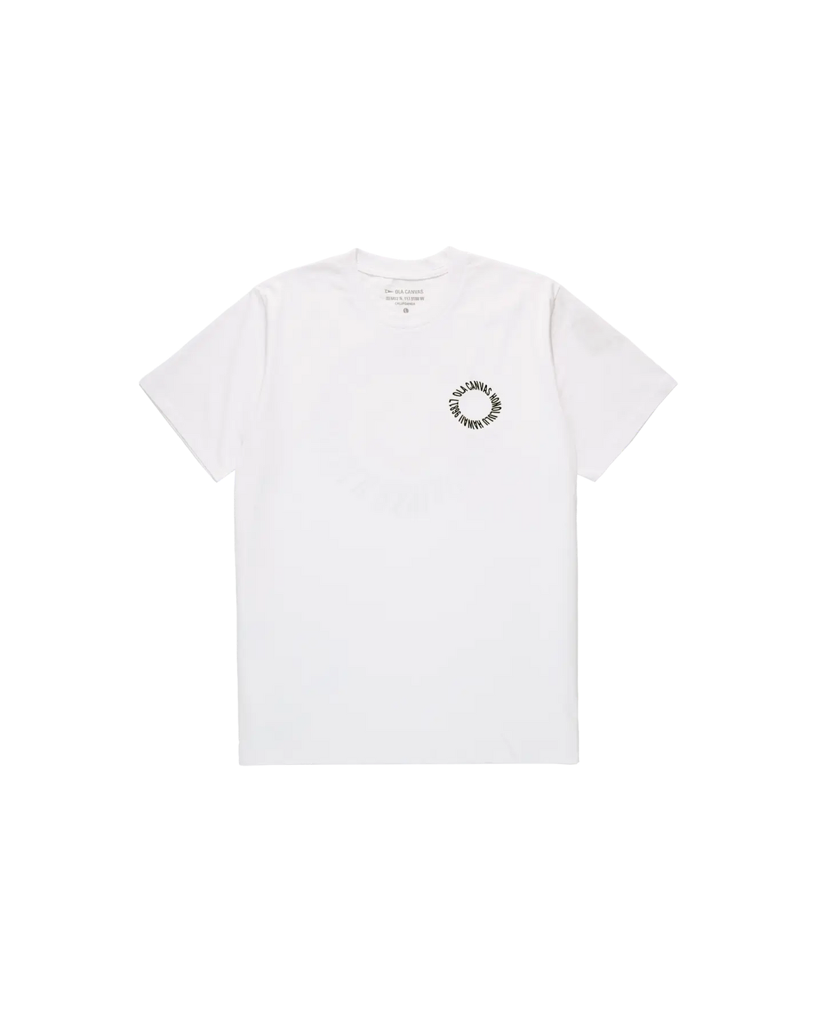Oahu chinatown tee white