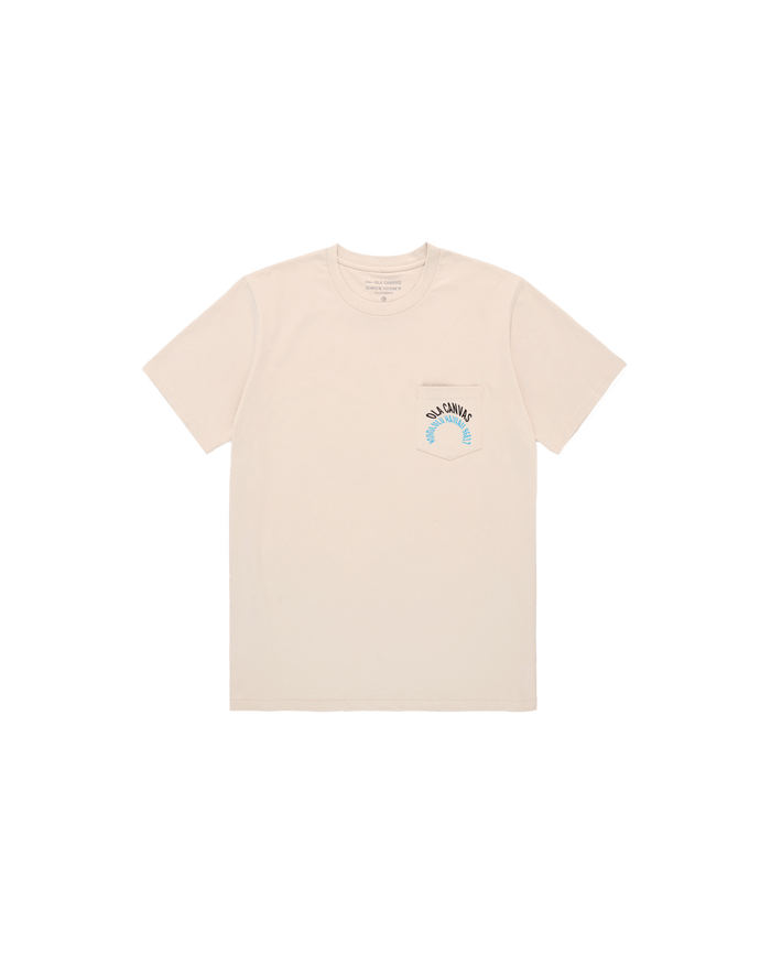 ola canvas frontside pocket tee vellum