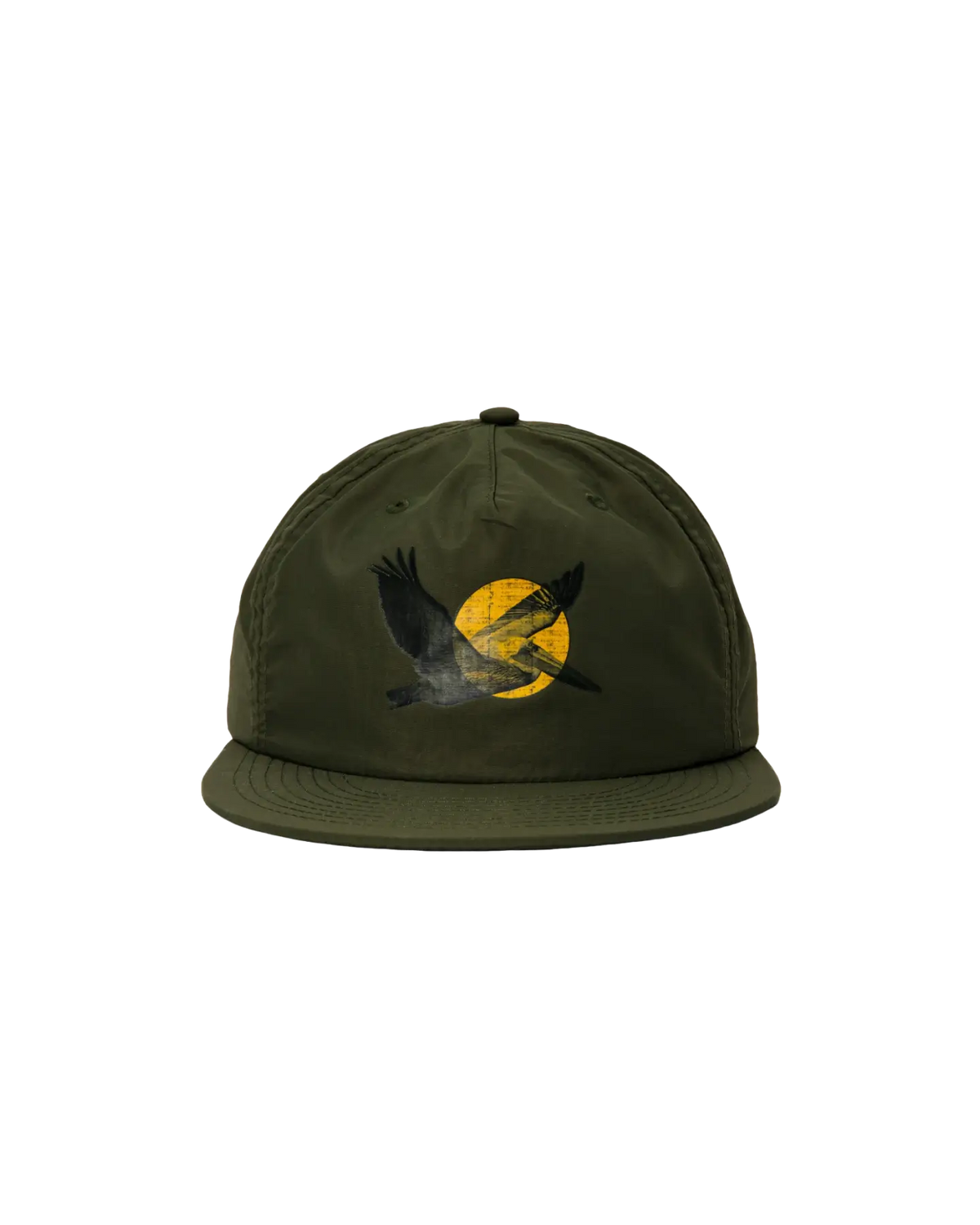 ola canvas dive bomber surf hat olive