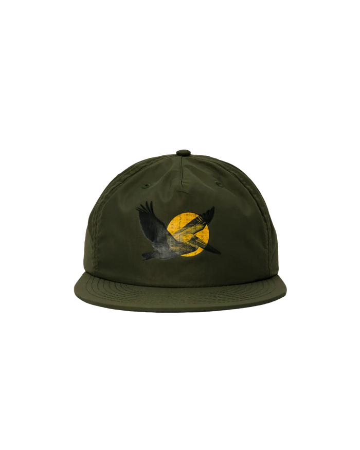 ola canvas dive bomber surf hat olive