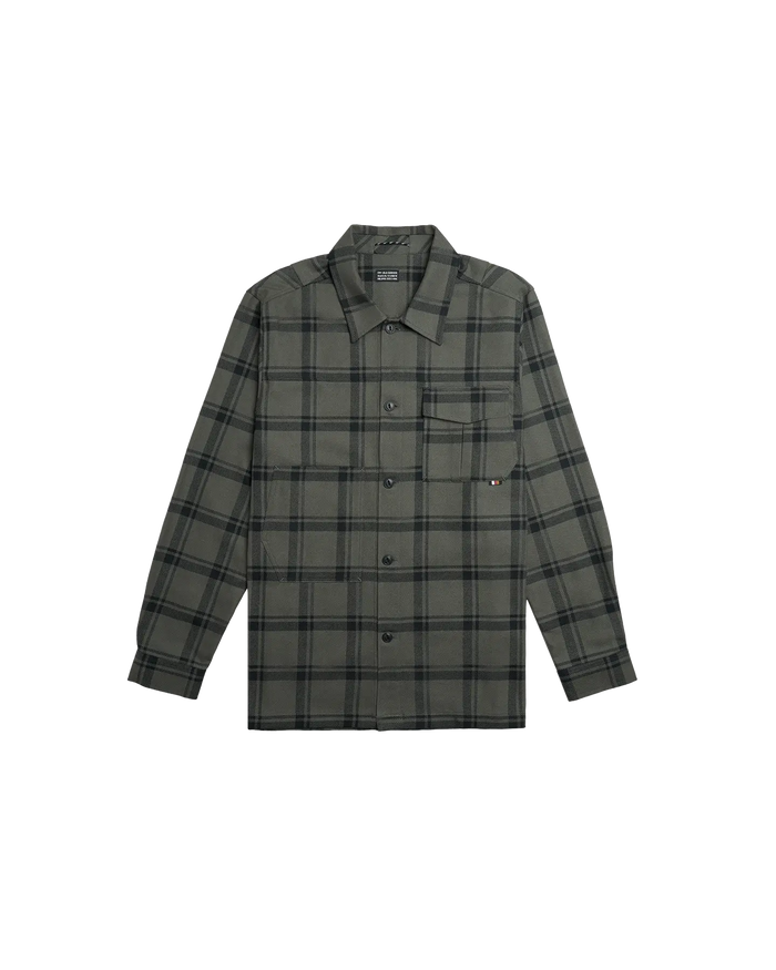 ola canvas milo plaid flannel shirt
