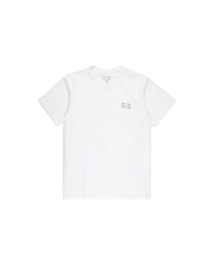 ola canvas burgee 2.0 tee white