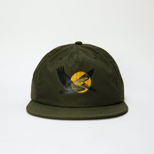 dive bomber hat - army green