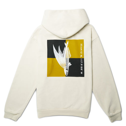 ola canvas flying fish heavyweight luxury hoodie