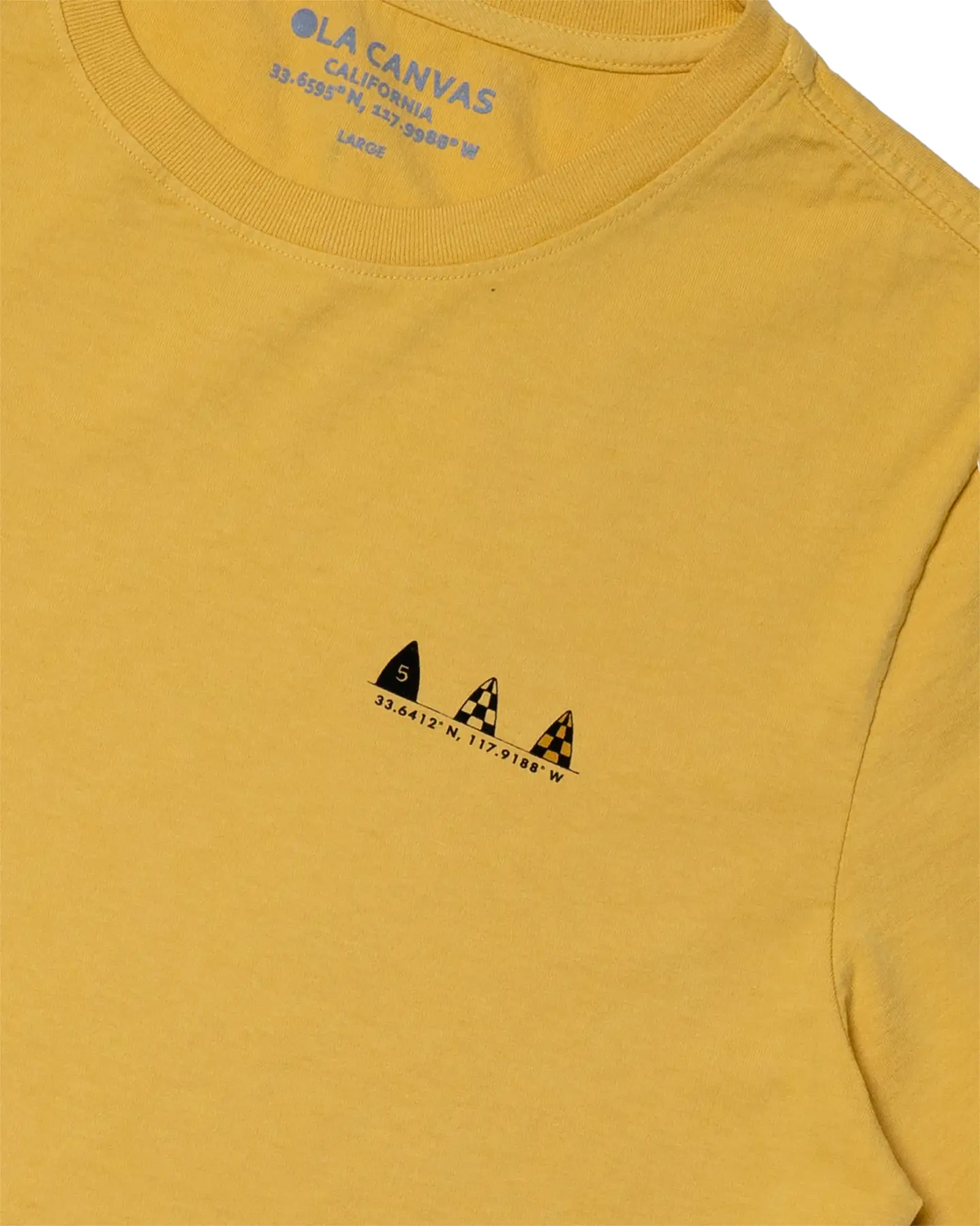 ola canvas backbay tee sulfur