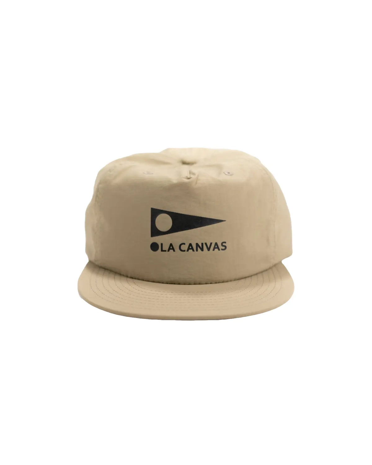 ola canvas burgee surf hat khaki