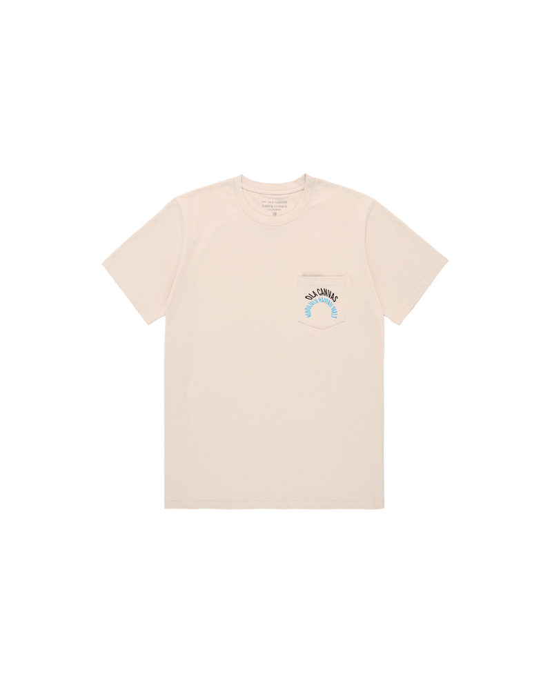 ola canvas frontside pocket tee vellum