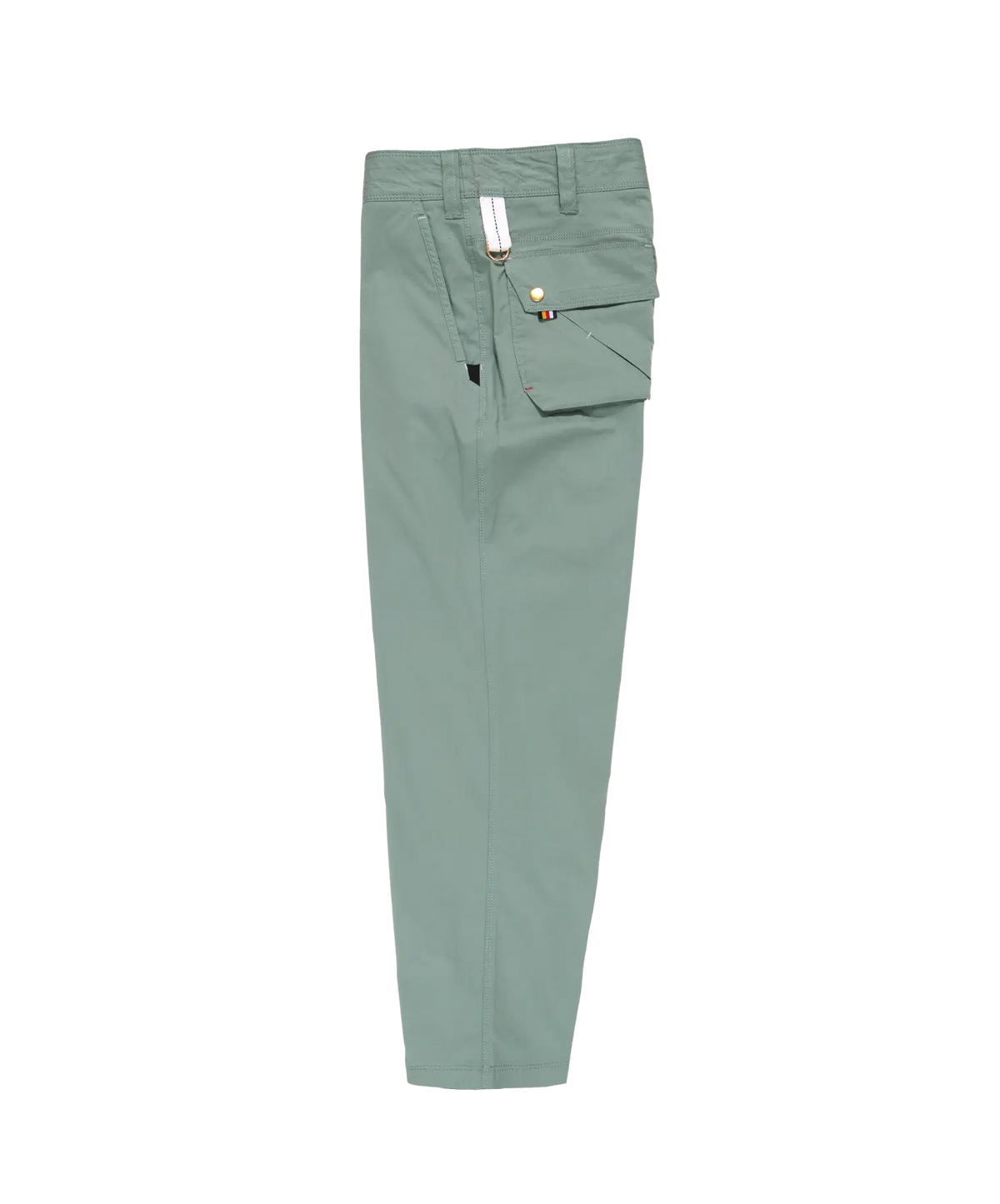 lightweight green micro-ripstop pant