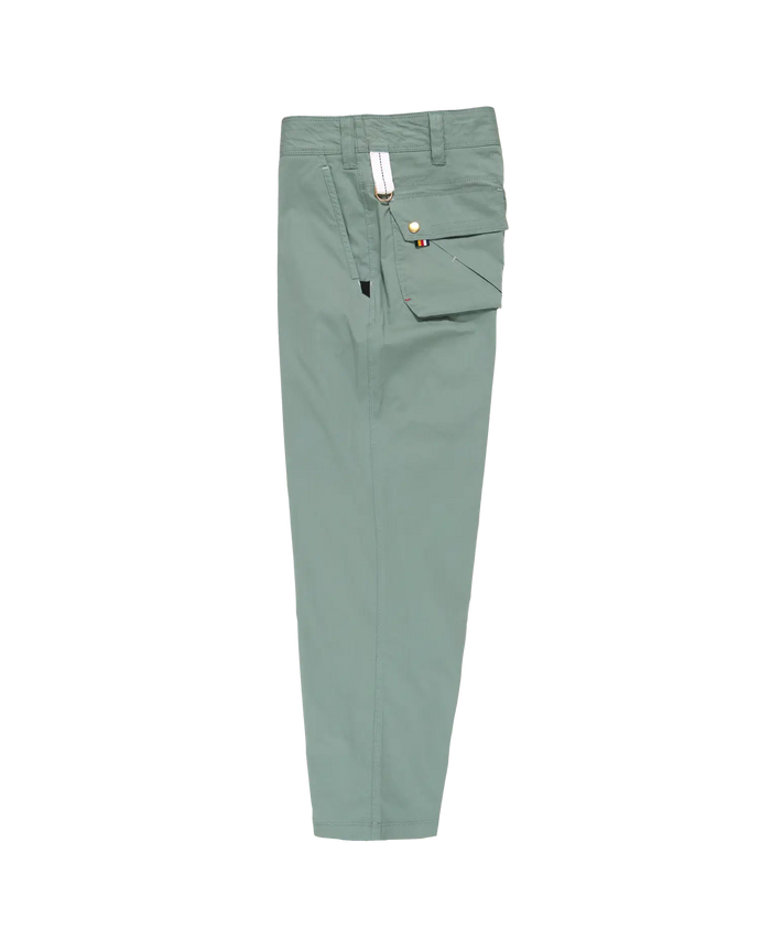 lightweight green micro-ripstop pant