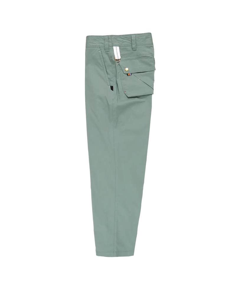 lightweight green micro-ripstop pant