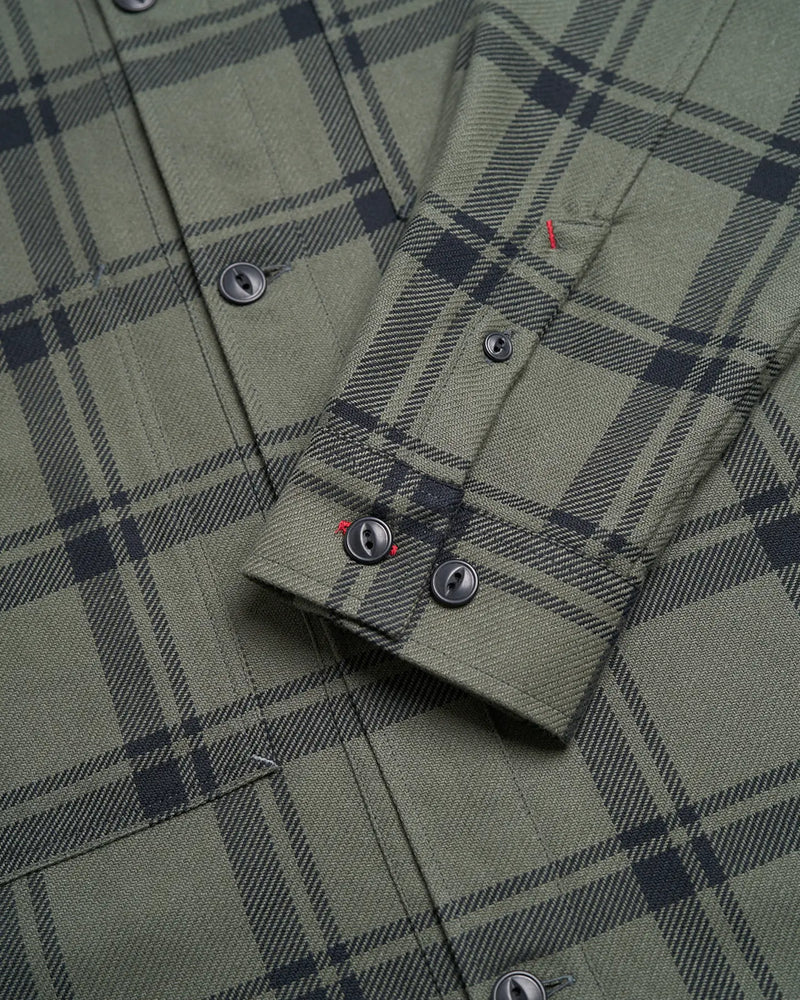 MILO PLAID OVERSHIRT