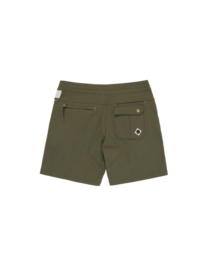 aden yatch club short cargo khaki back