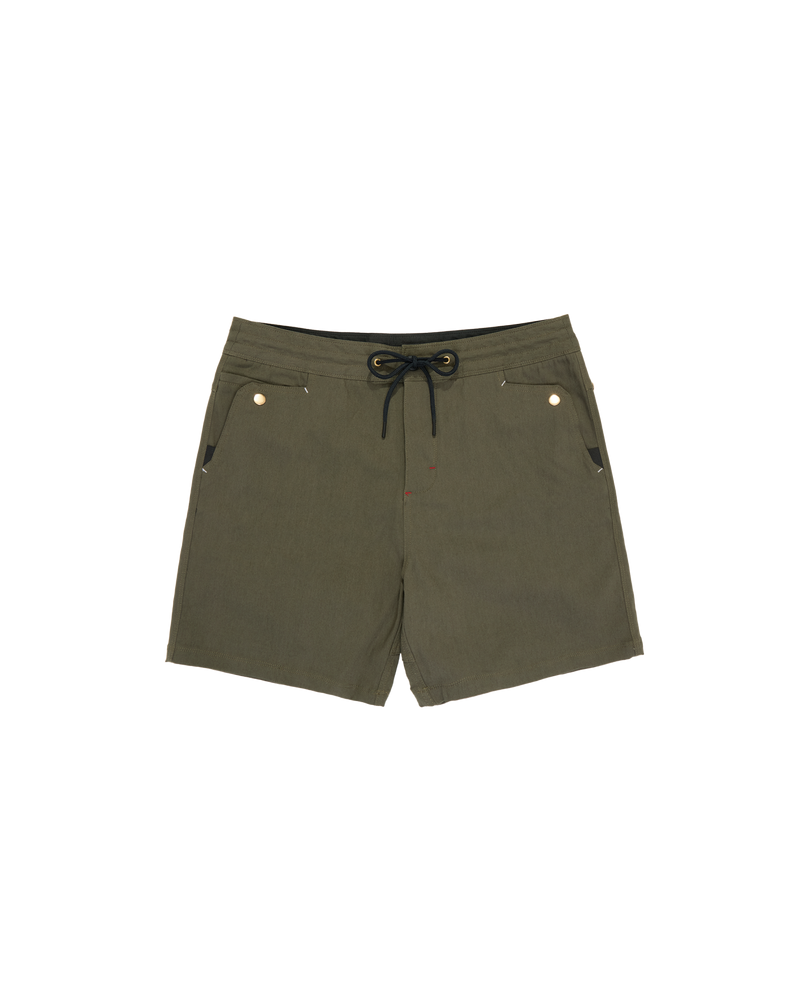 aden yacht club short cargo khaki