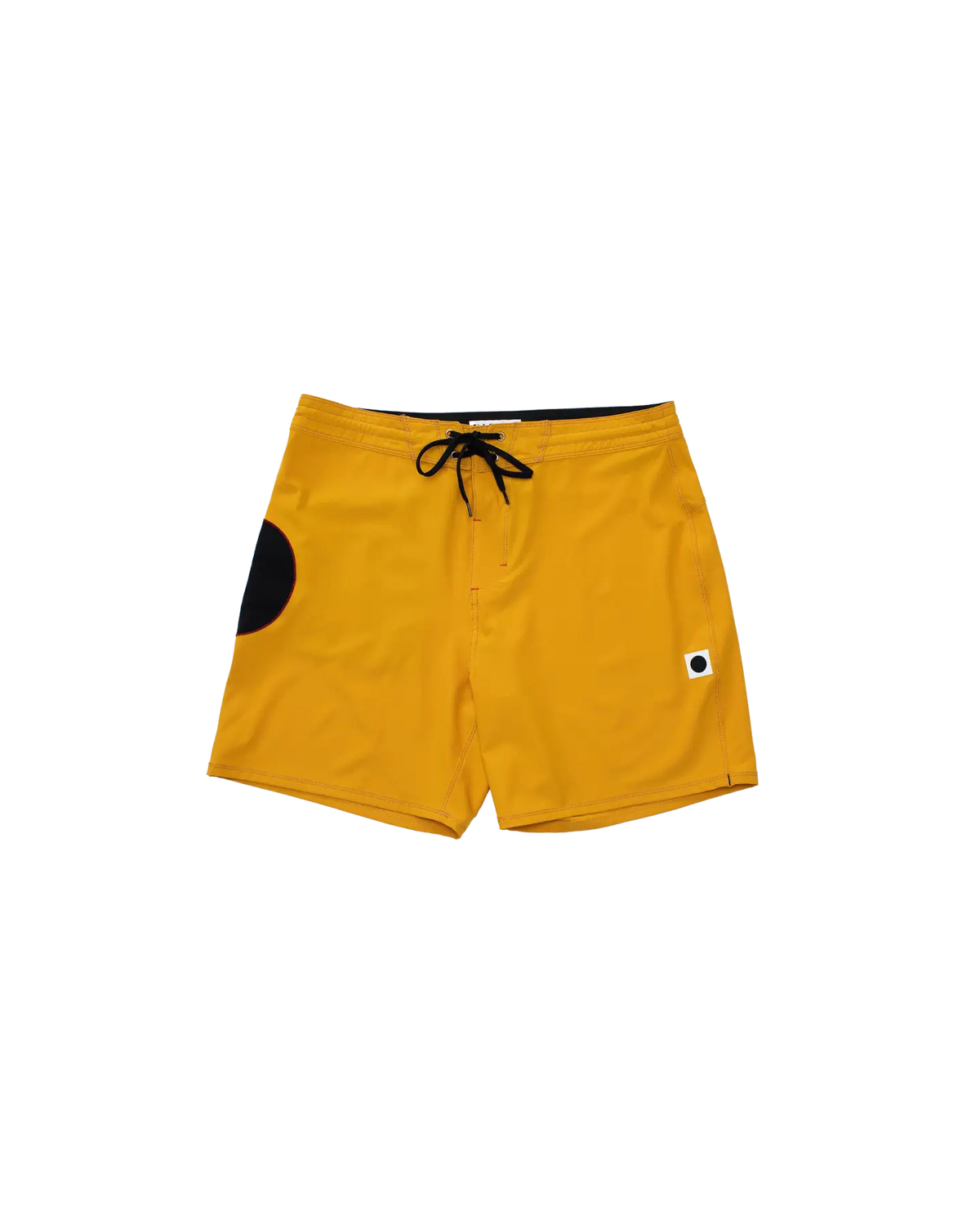 ola canvas blackball boardshort hazard yellow