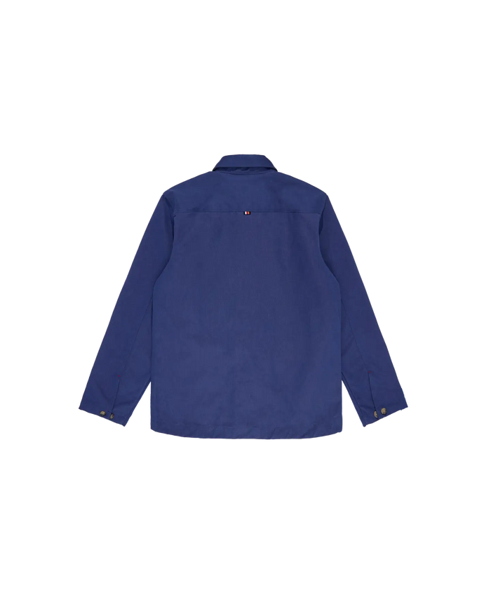 ola canvas bravo jacket imperial blue back