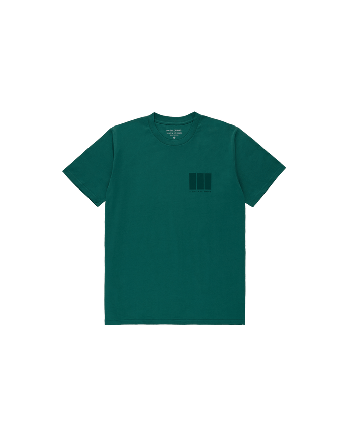 ola canvas channel tee emerald