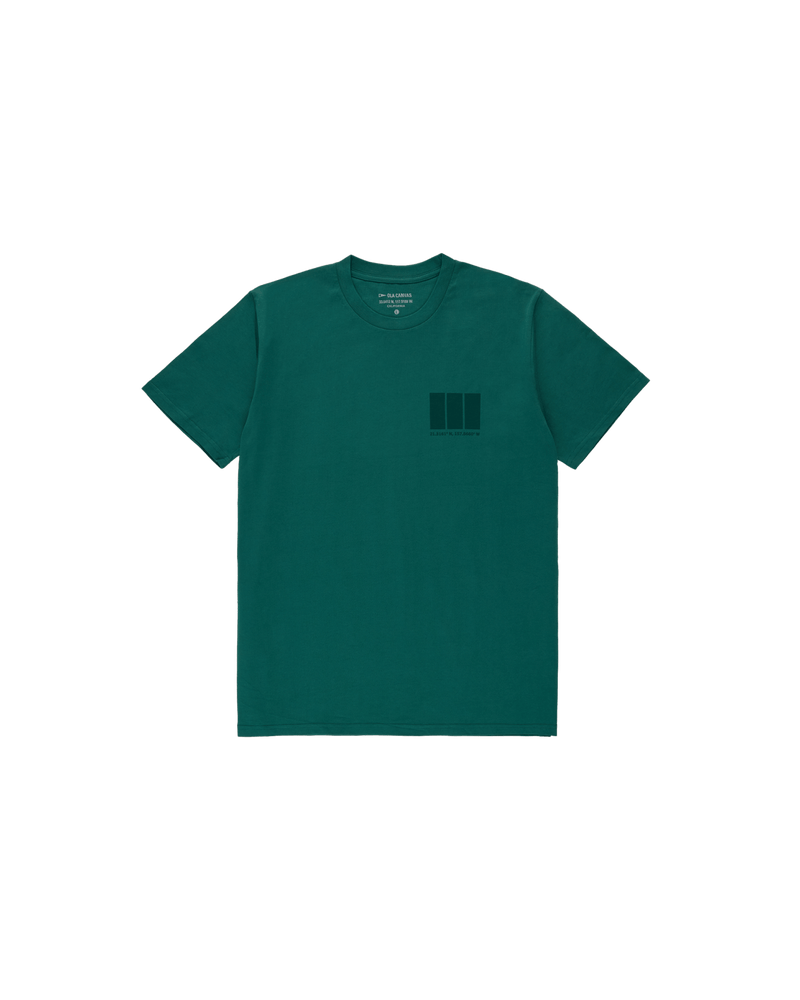 ola canvas channel tee emerald