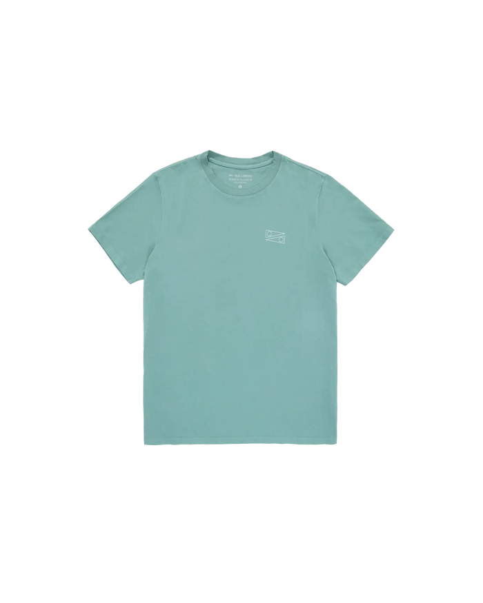 ola canvas palace ave tee aquatic blue