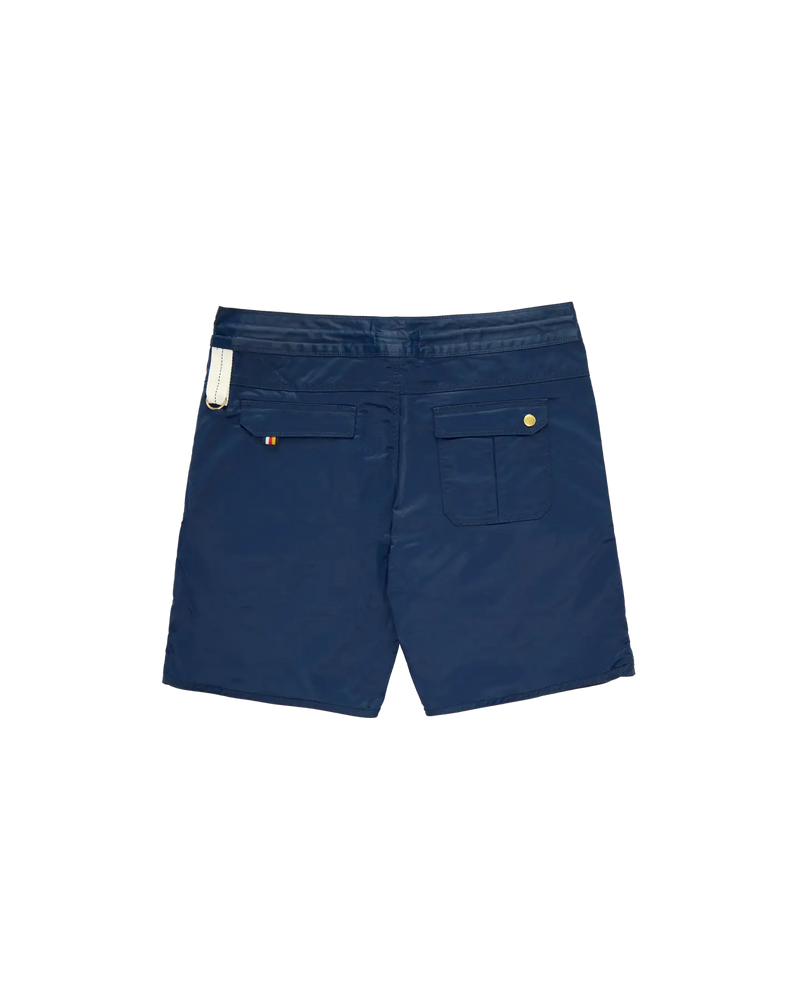 luxury surf short marine blue