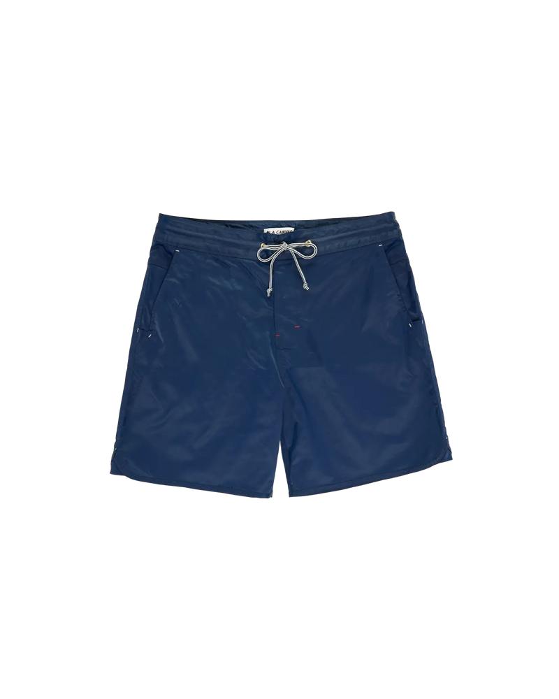 ola canvas souvenir short marine blue