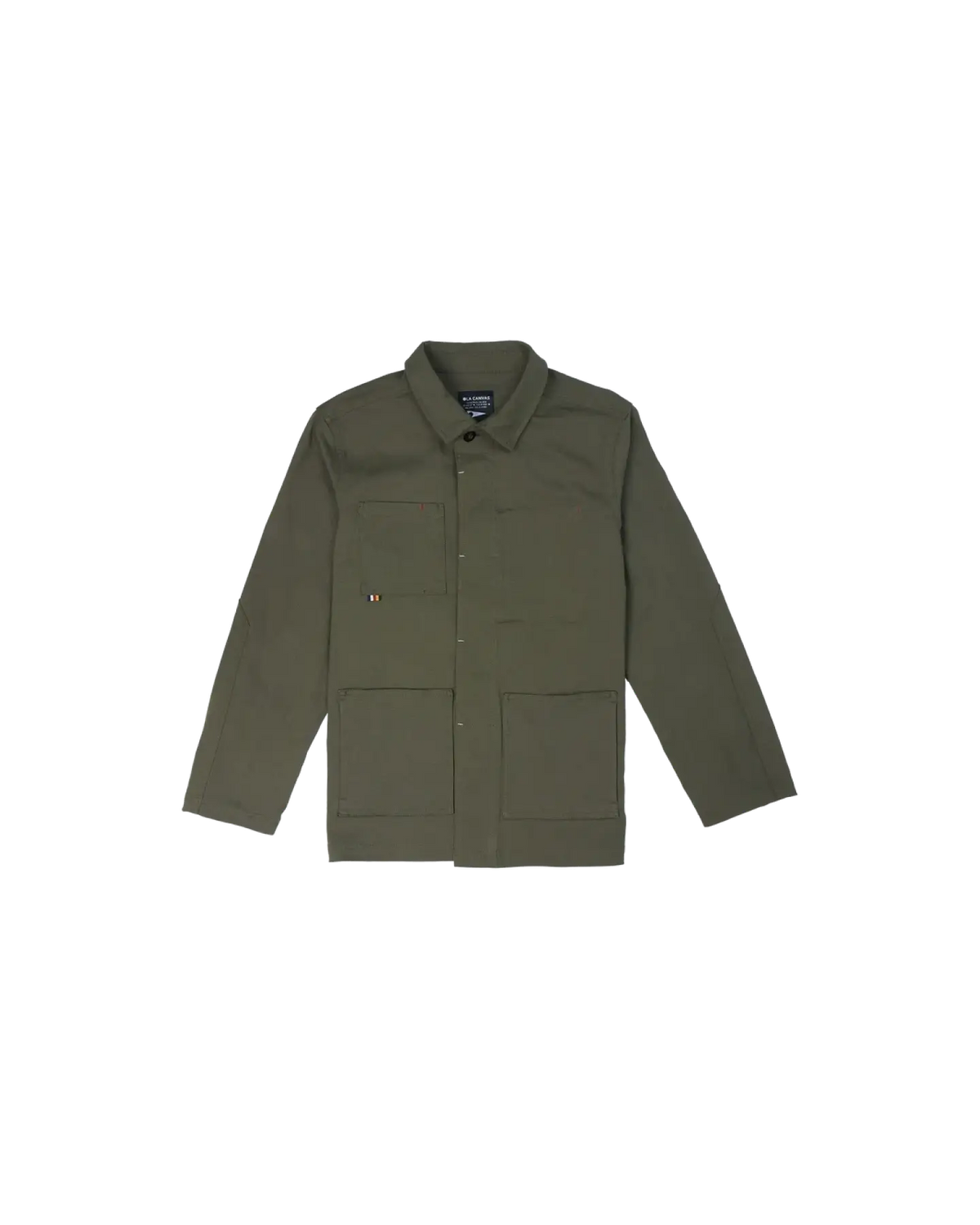 ola canvas utility jacket01 cargo khaki