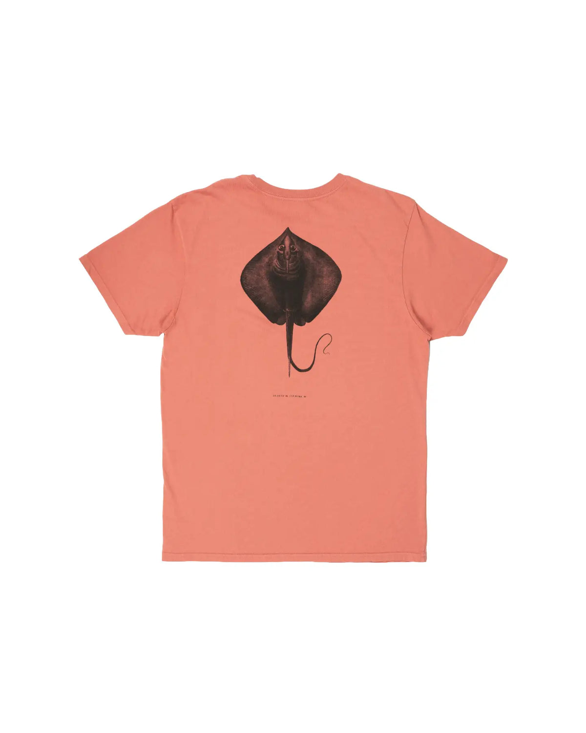 ola canvas ray bay tee red tide