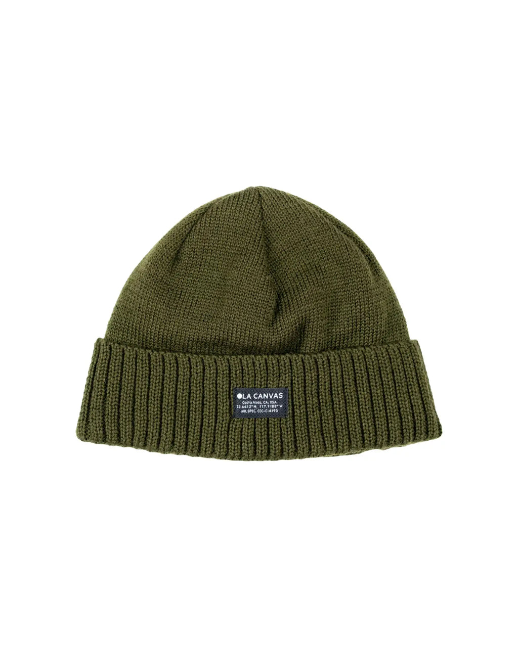 Shore Cap Beanie - Coordinates Olive – OLA CANVAS