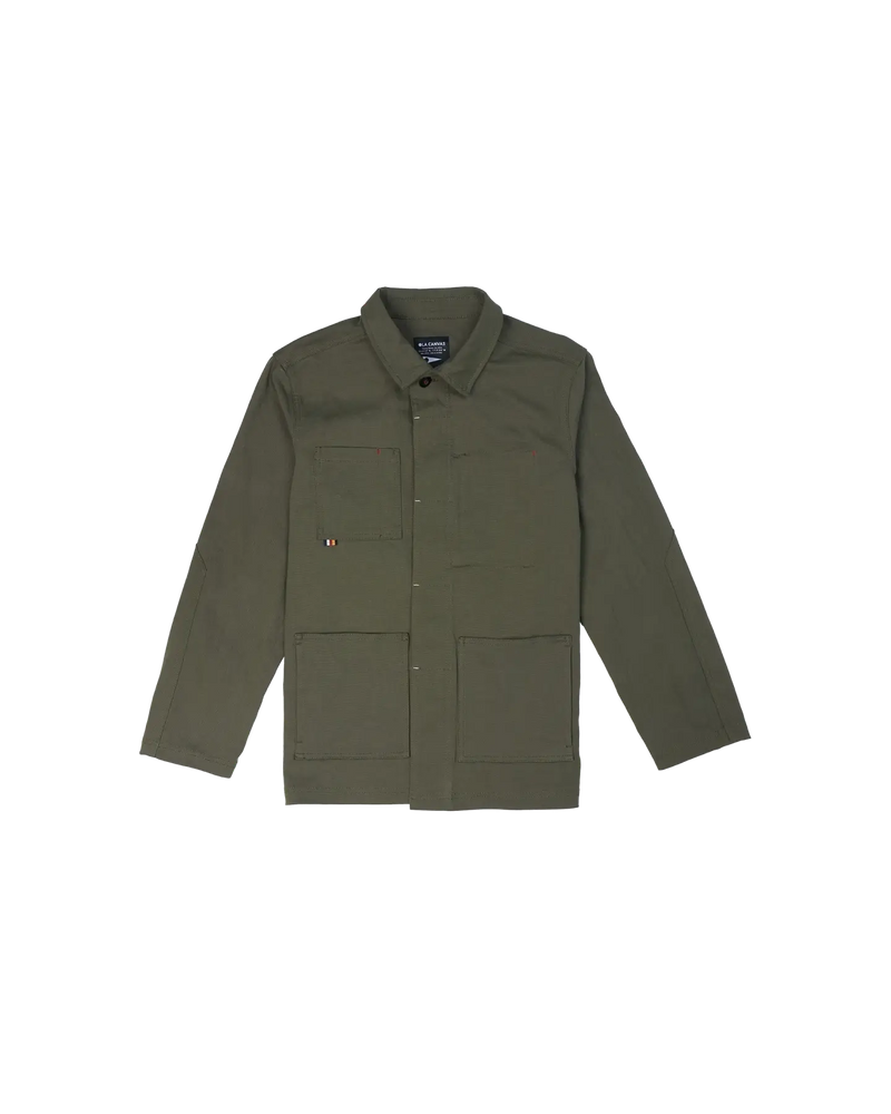 ola canvas utility jacket01 cargo khaki