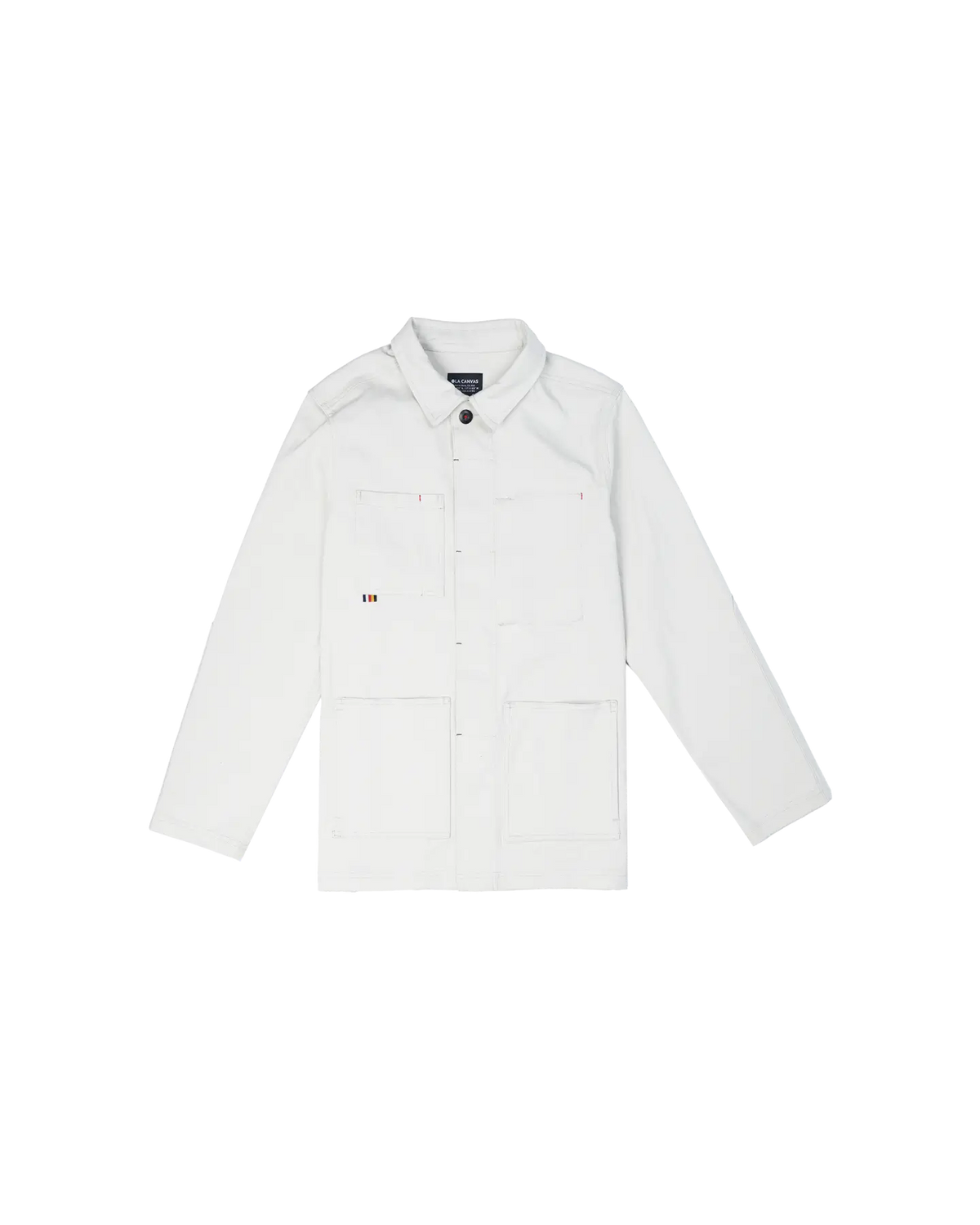 ola canvas utility jacket01 sail luxury chore coat