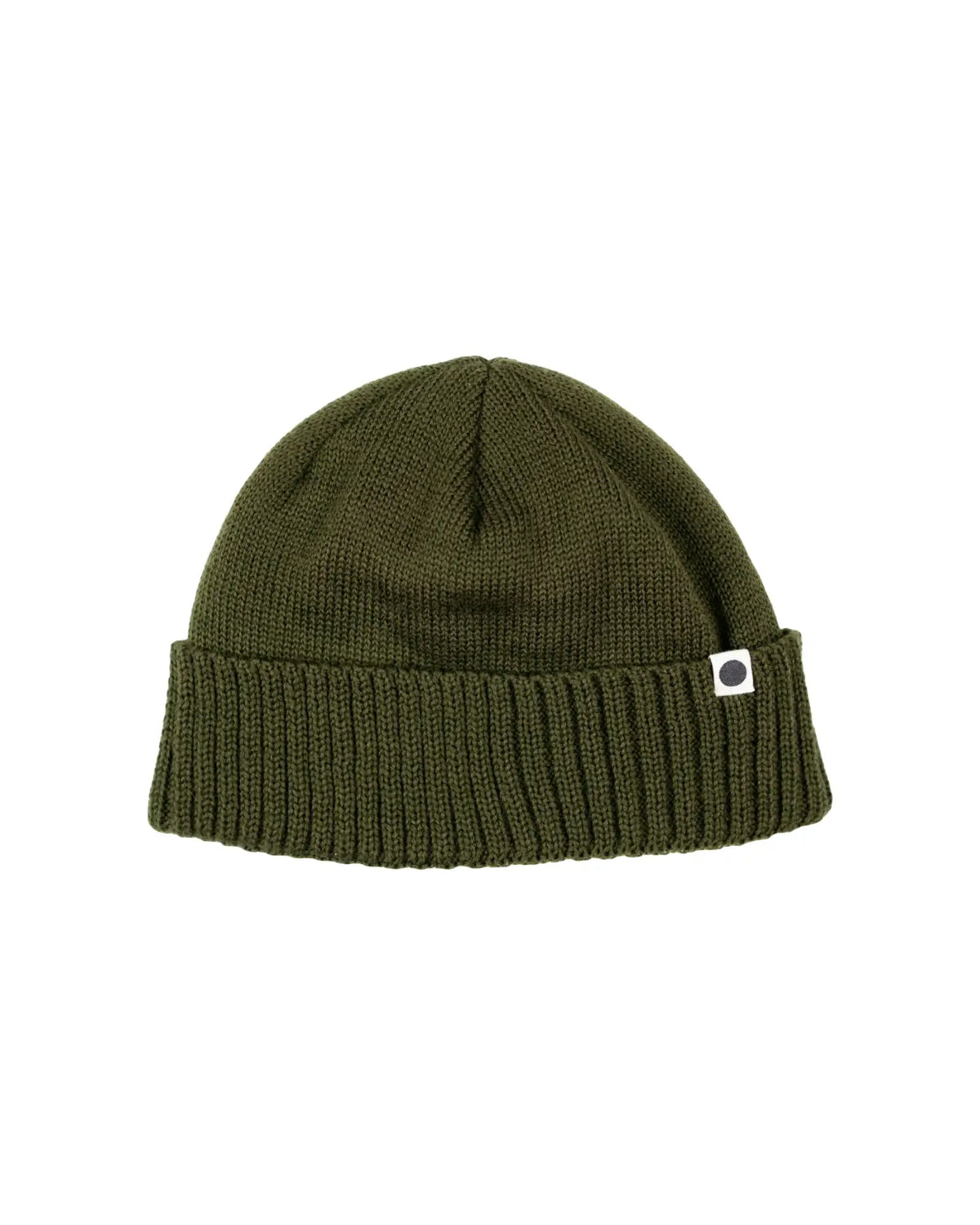 ola canvas shore cap beanie military green