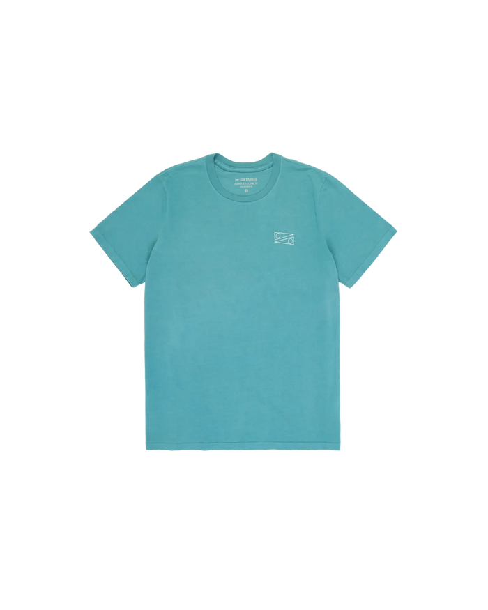 ola canvas burgee 2.0 tee seagreen