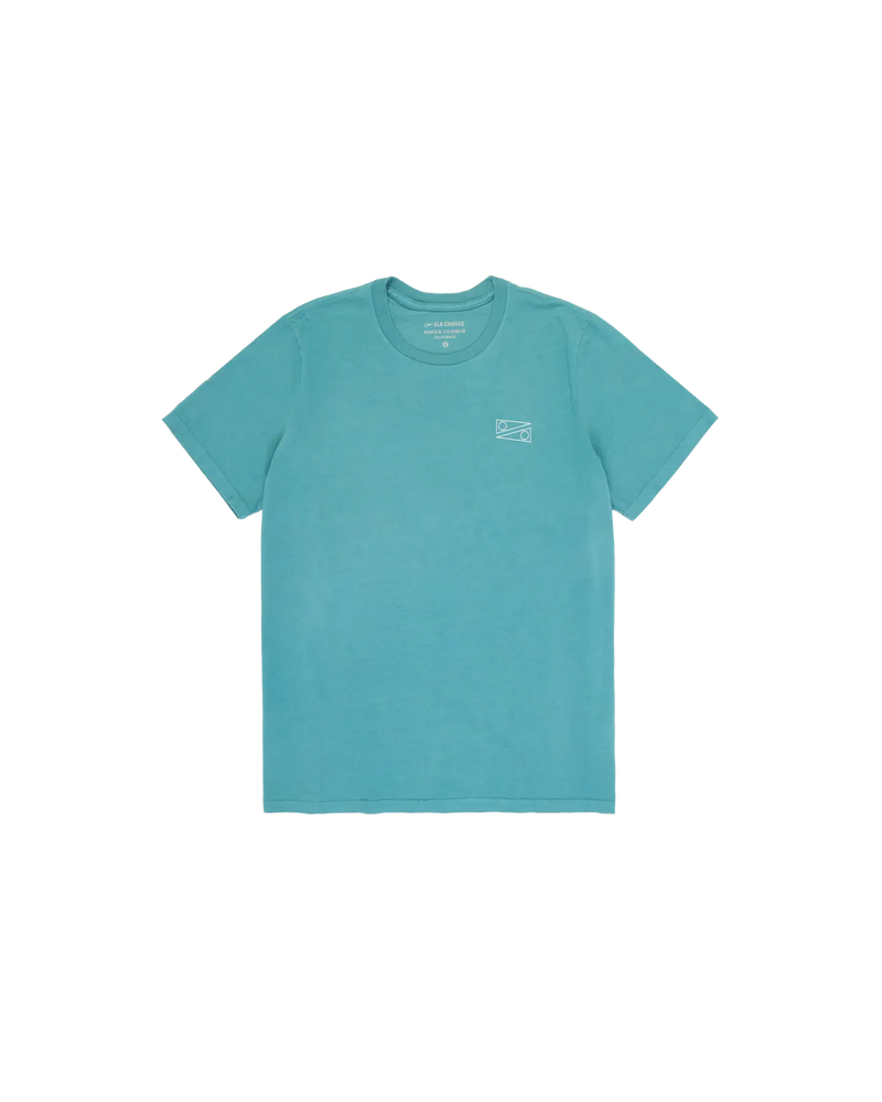 ola canvas burgee 2.0 tee seagreen