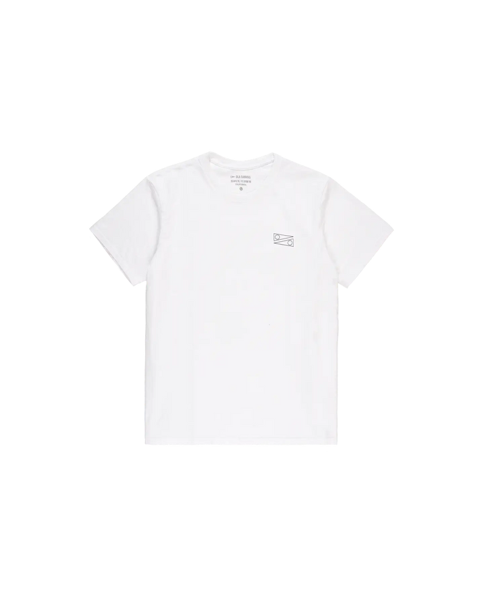 ola canvas burgee 2.0 tee white