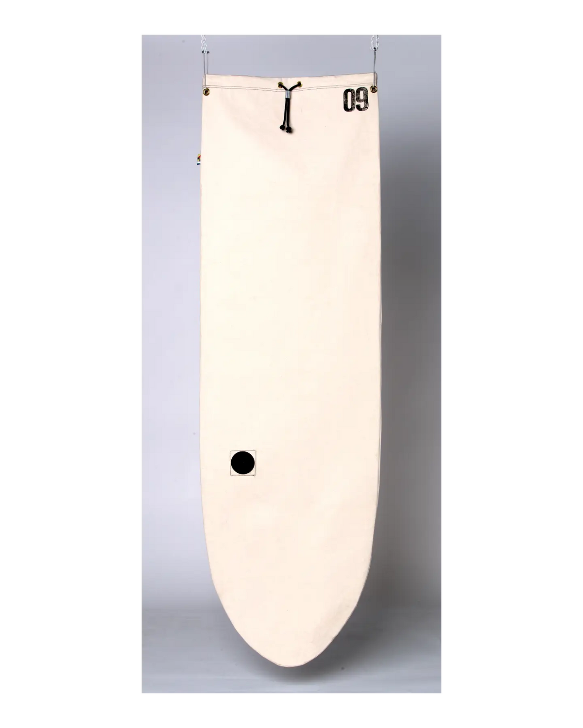 ola canvas round nose board bag off white