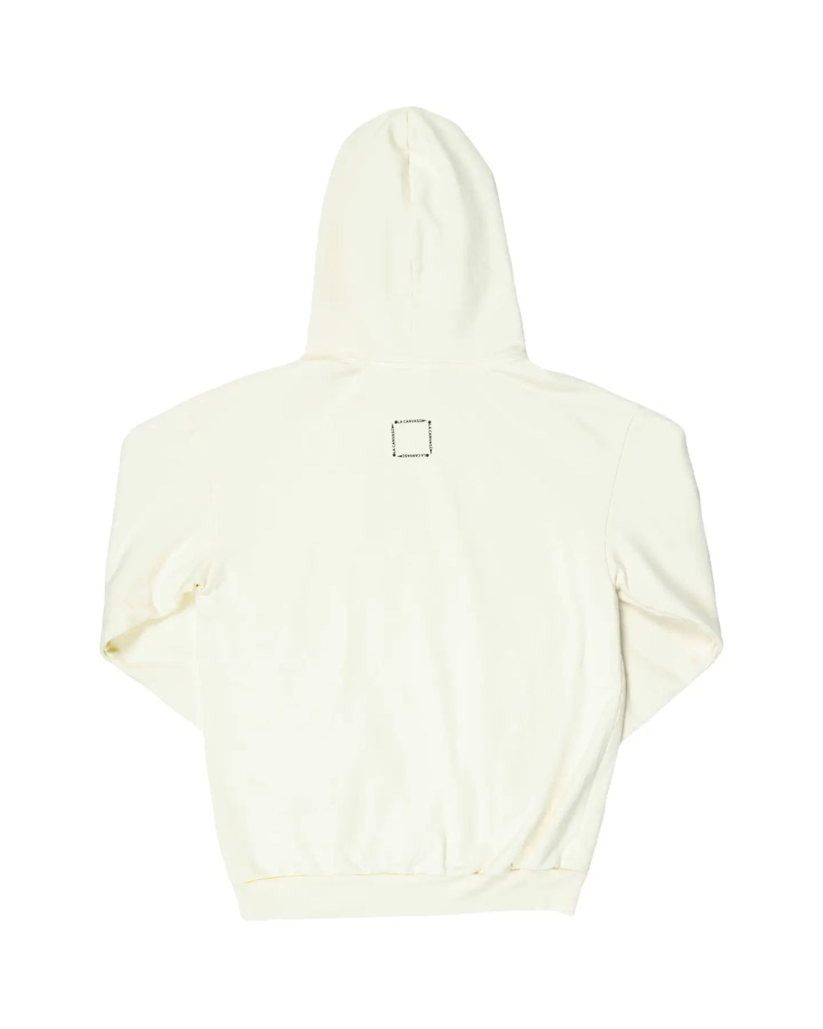 ola canvas single fin hoodie bone back