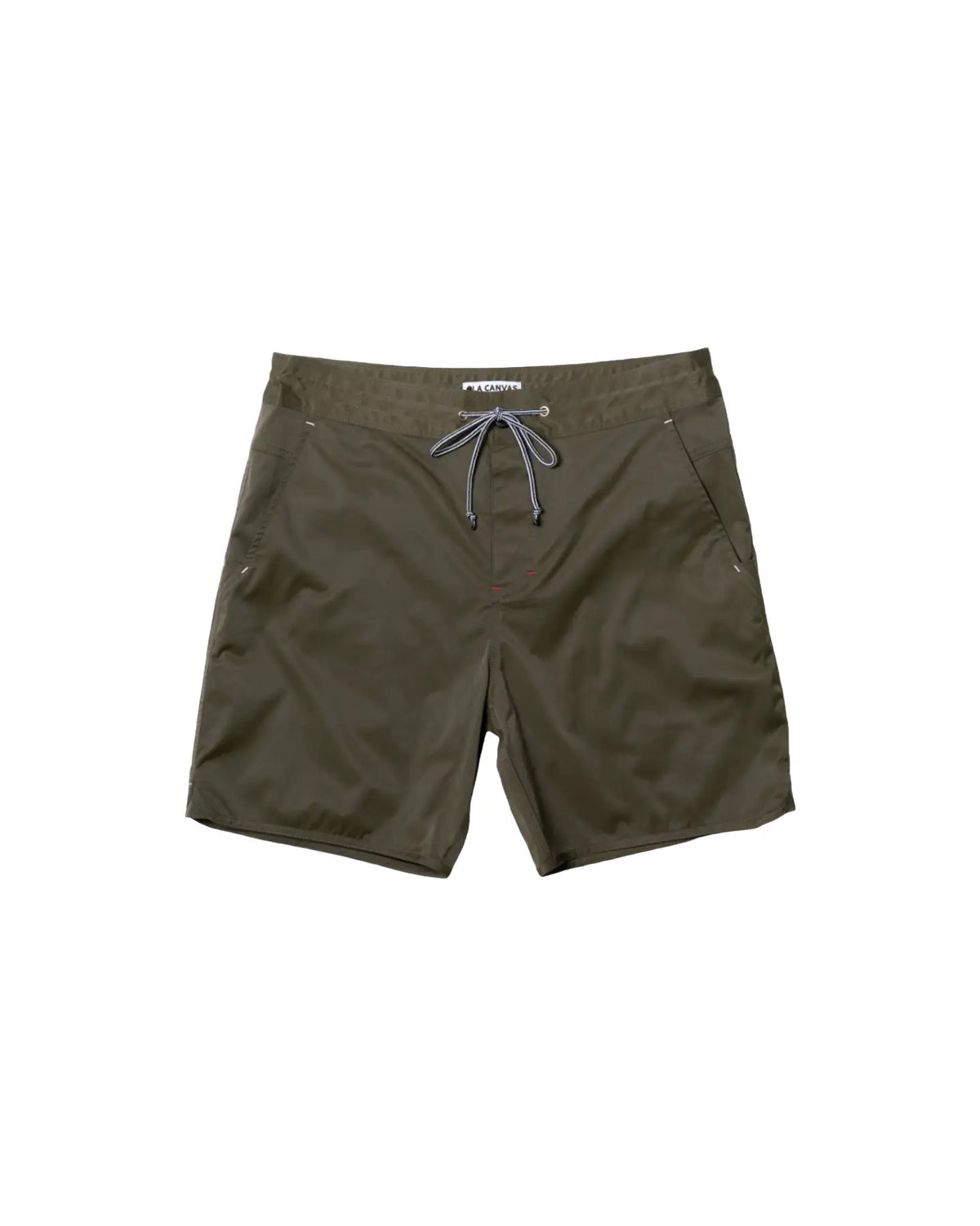 ola canvas luxury surf short legion green