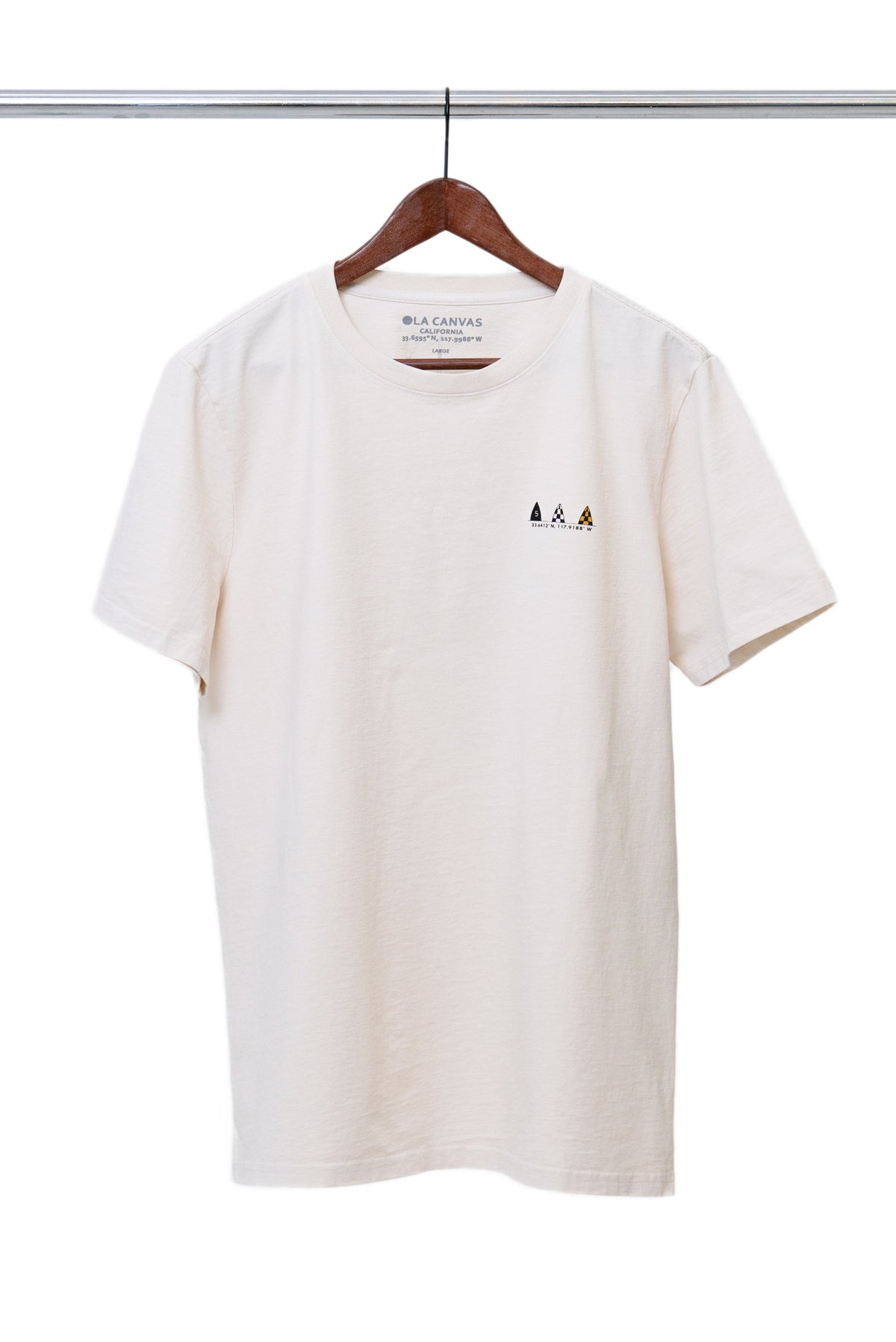 ola canvas back bay tee