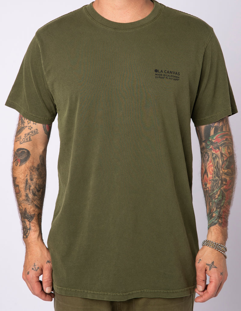 OLA CANVAS COORDINATES TEE