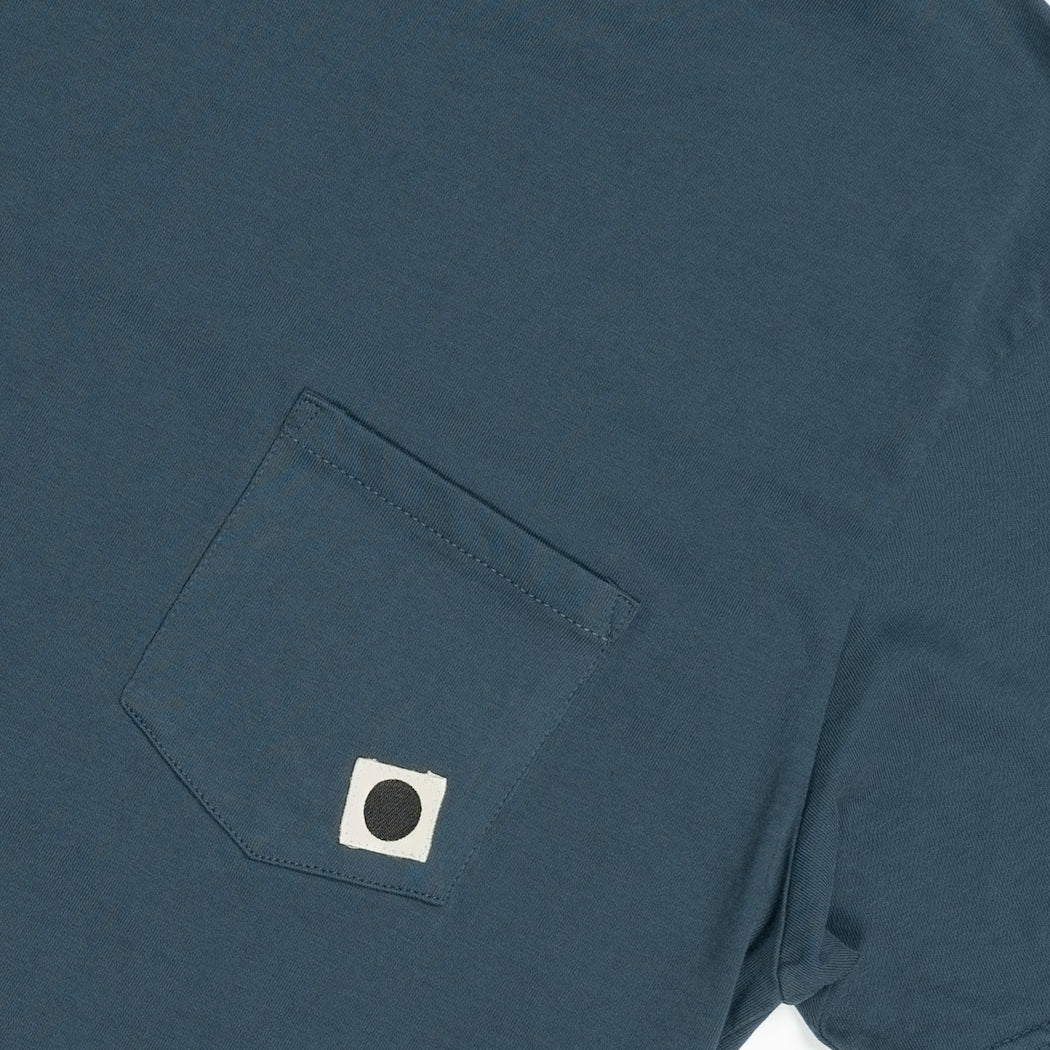 ola canvas blackball pocket tee surf