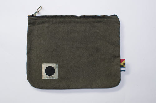 OLA CANVAS Traveller Pouch Olive Drab